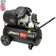 The SIP 05325 DDVT 3hp 50ltr V-Twin Direct Drive Compressor is a highly versatile and efficient compressor ideal for general purpose work area applications.
